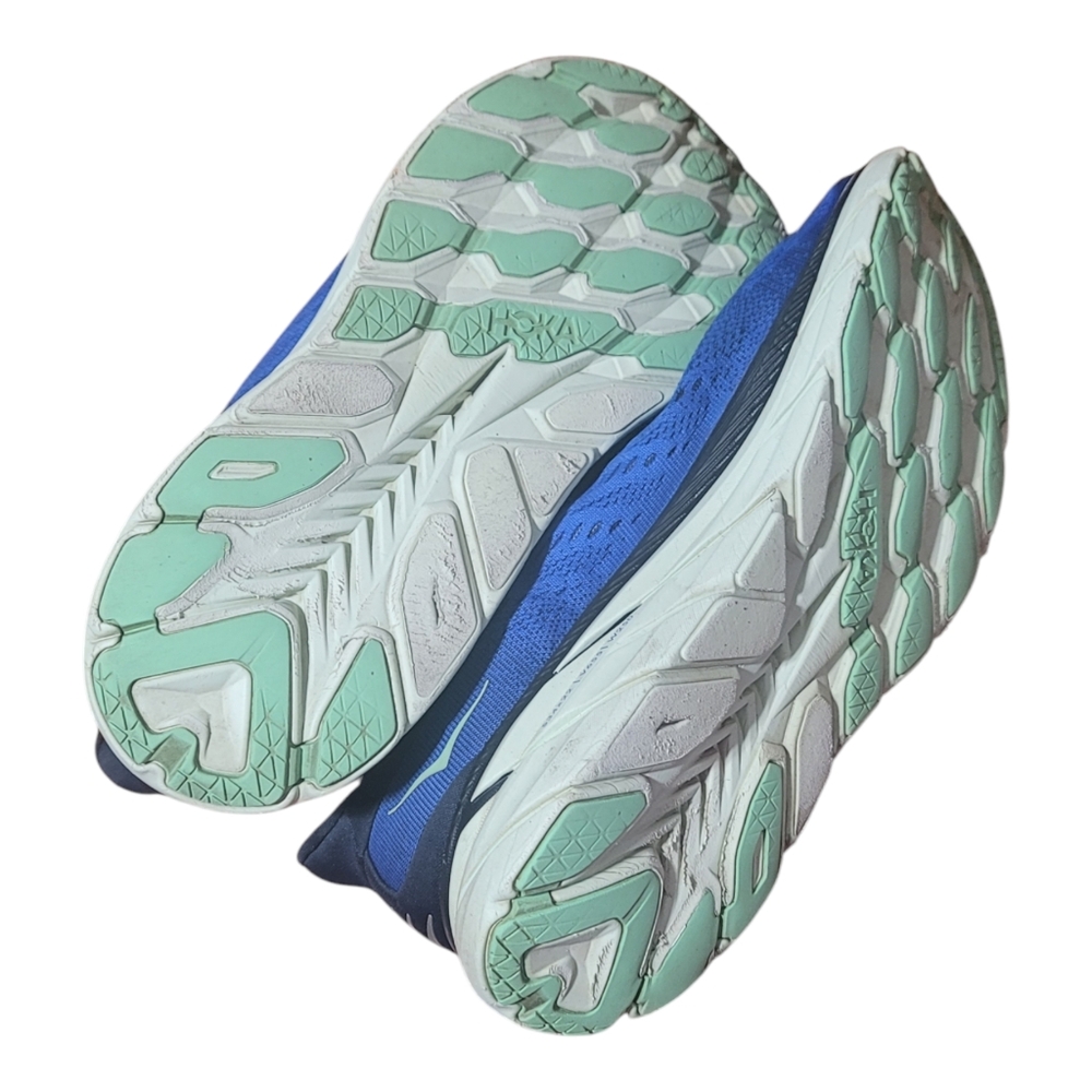 Hoka Clifton 8 Mens Size 10 Blue SB5 - Picture 8 of 9